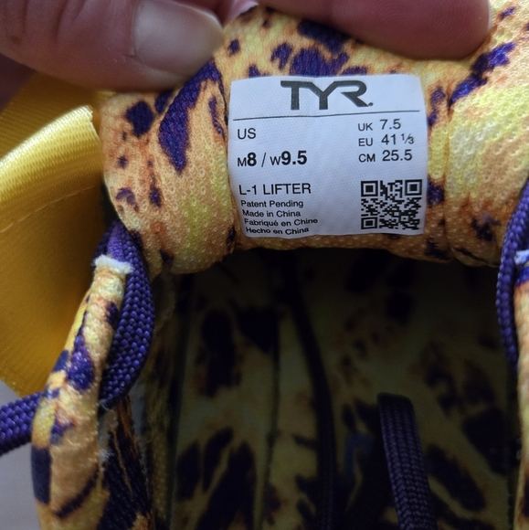 TYR L1 Lifters Womens Size 9 - Picture 4 of 4